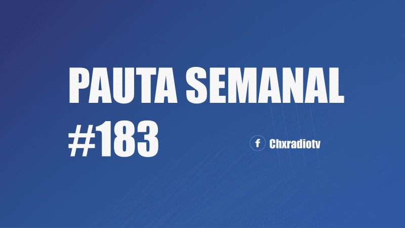 PAUTA SEMANAL 183
