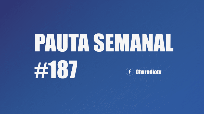 PAUTA SEMANAL 187