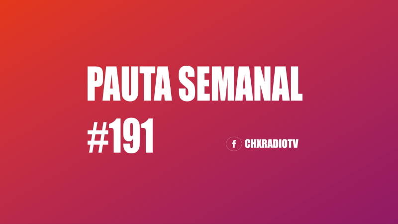 PAUTA SEMANAL 191