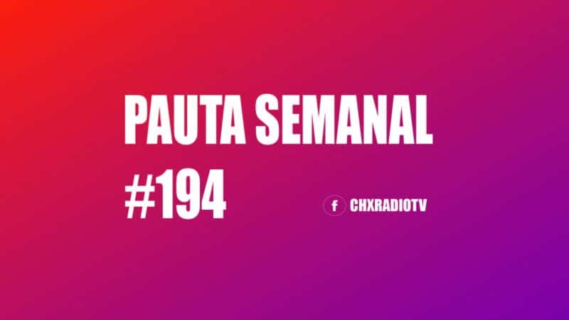 PAUTA SEMANAL 194