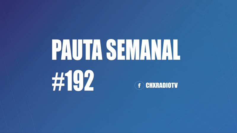 PAUTA SEMANAL 192